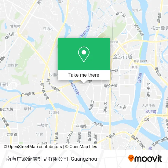 南海广霖金属制品有限公司 map