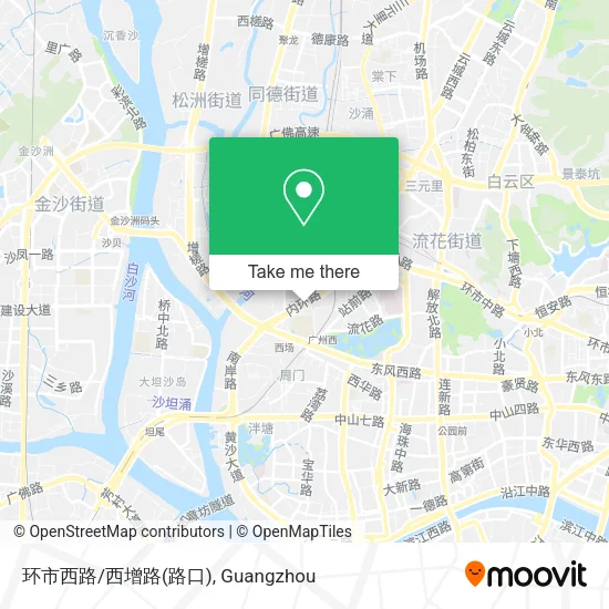 环市西路/西增路(路口) map