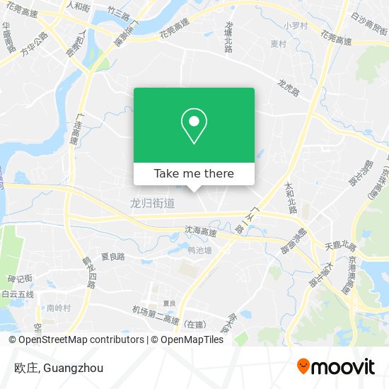 欧庄 map