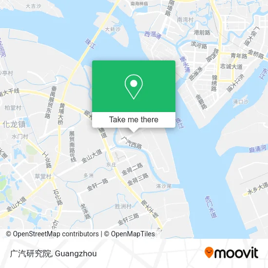 广汽研究院 map