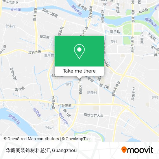 华庭阁装饰材料总汇 map
