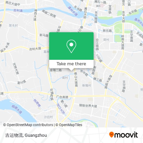 吉运物流 map