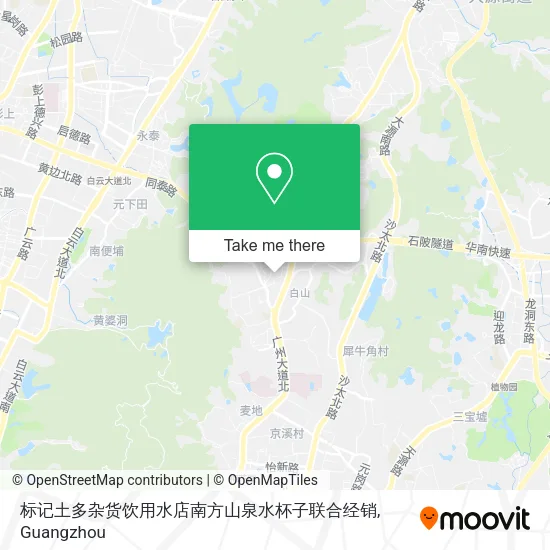 标记土多杂货饮用水店南方山泉水杯子联合经销 map