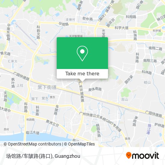 场馆路/车陂路(路口) map