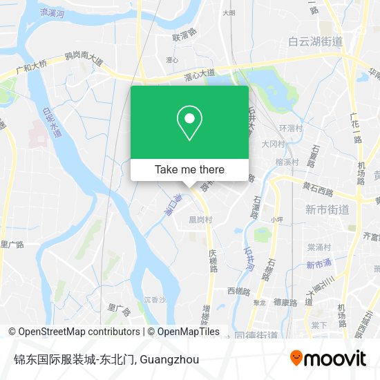 锦东国际服装城-东北门 map