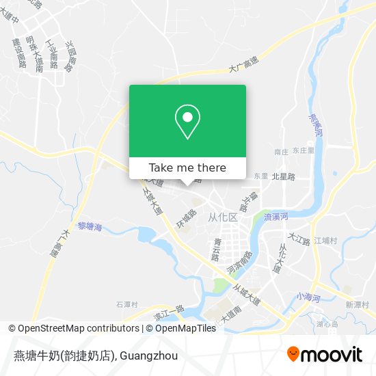 燕塘牛奶(韵捷奶店) map