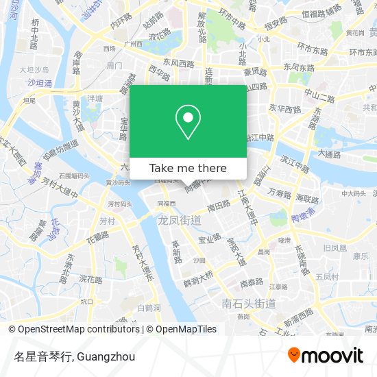 名星音琴行 map