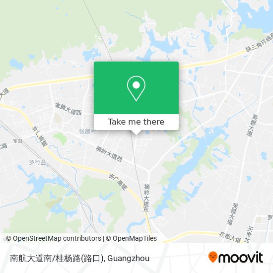 南航大道南/桂杨路(路口) map