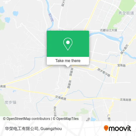 华荣电工有限公司 map