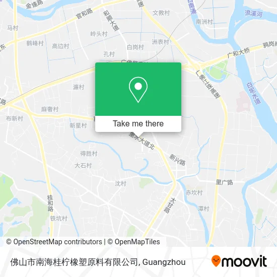 佛山市南海桂柠橡塑原料有限公司 map