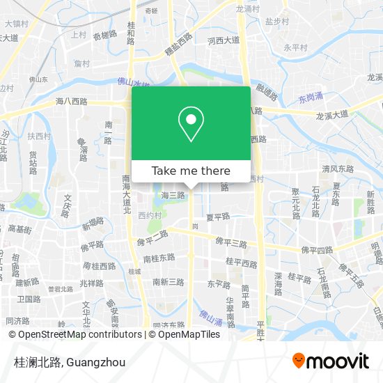 桂澜北路 map
