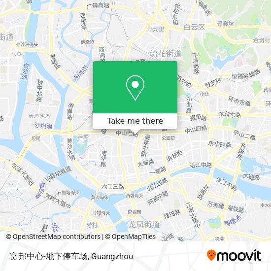 富邦中心-地下停车场 map