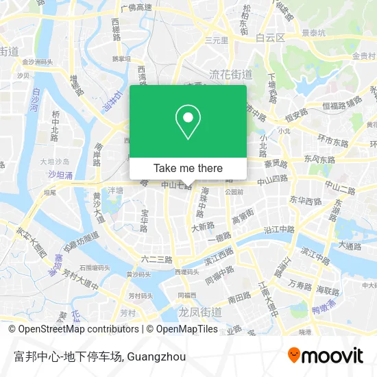 富邦中心-地下停车场 map