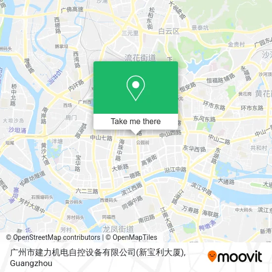 广州市建力机电自控设备有限公司(新宝利大厦) map