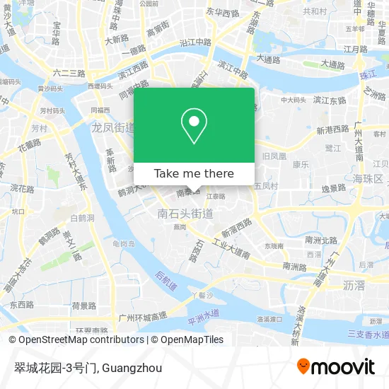 翠城花园-3号门 map