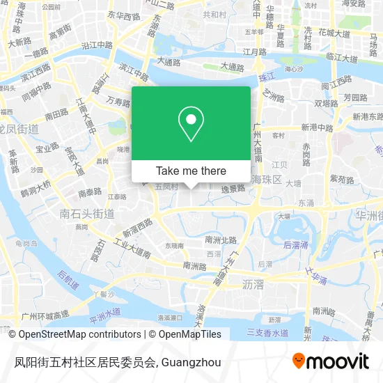 凤阳街五村社区居民委员会 map