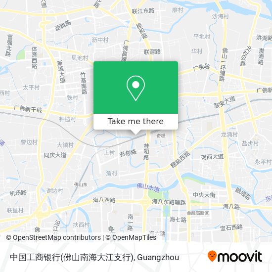 中国工商银行(佛山南海大江支行) map