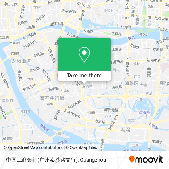 中国工商银行(广州泰沙路支行) map