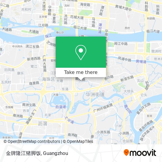金牌隆江猪脚饭 map