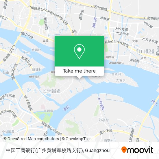 中国工商银行(广州黄埔军校路支行) map
