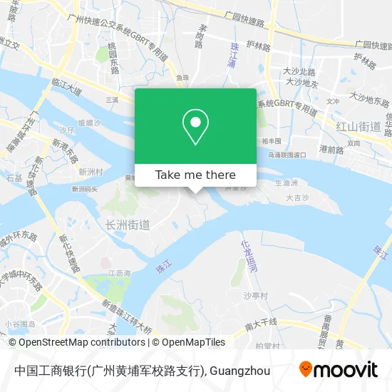 中国工商银行(广州黄埔军校路支行) map
