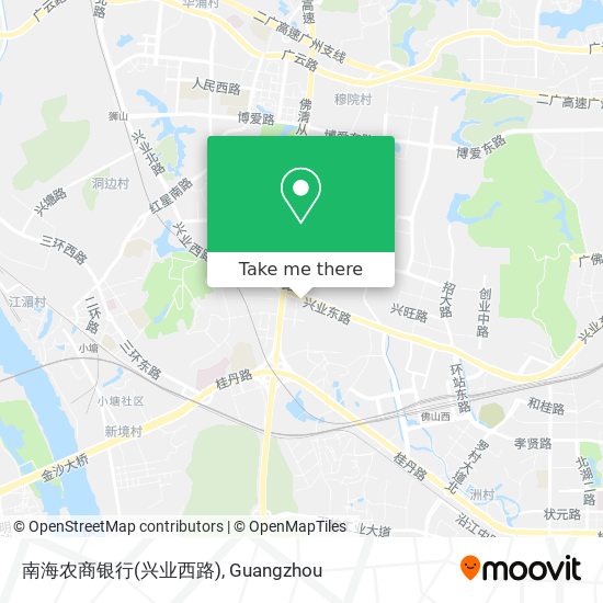南海农商银行(兴业西路) map
