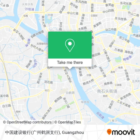 中国建设银行(广州鹤洞支行) map
