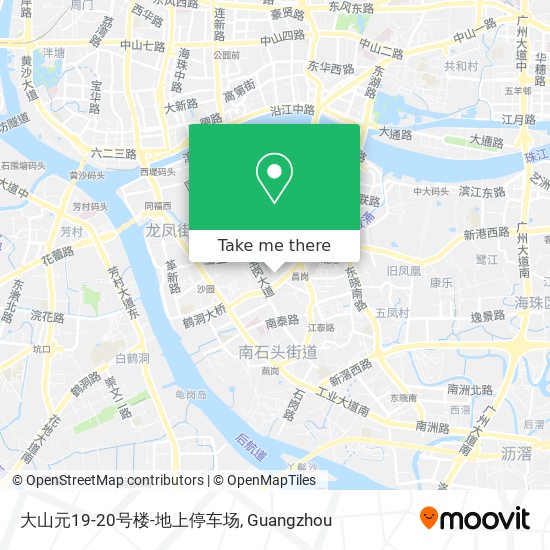 大山元19-20号楼-地上停车场 map
