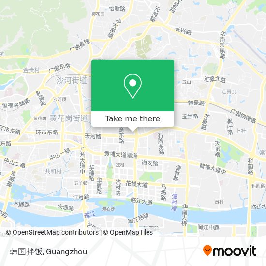 韩国拌饭 map