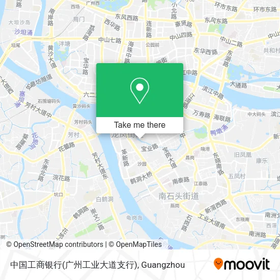 中国工商银行(广州工业大道支行) map