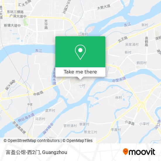 富盈公馆-西2门 map