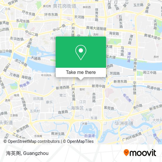 海英阁 map