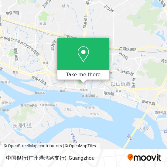 中国银行(广州港湾路支行) map