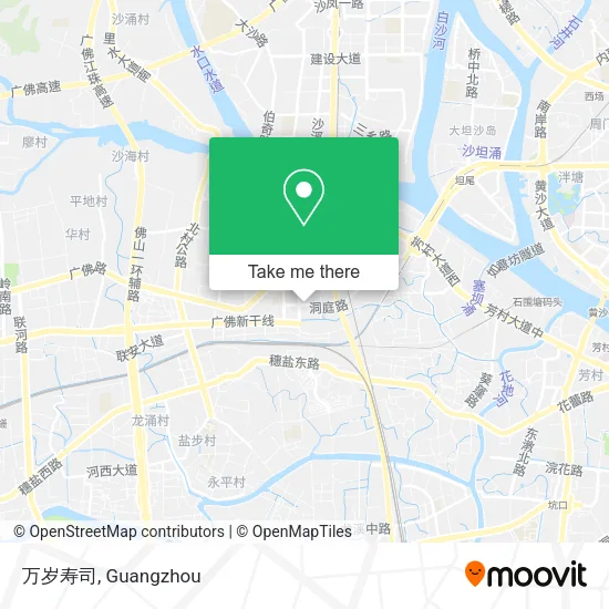 万岁寿司 map
