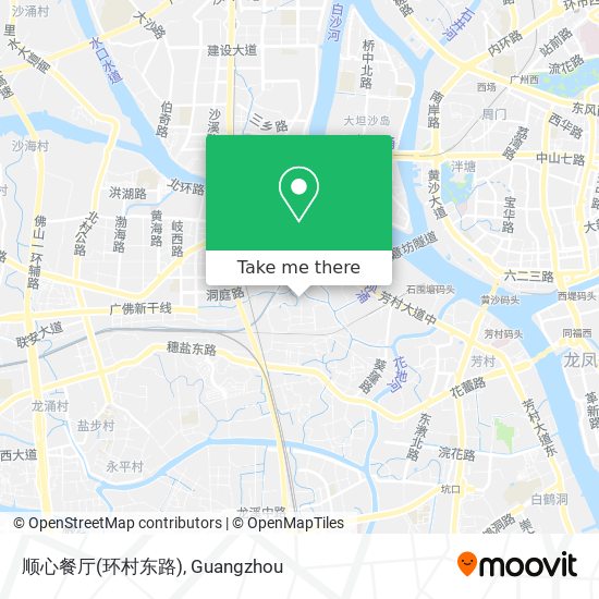 顺心餐厅(环村东路) map