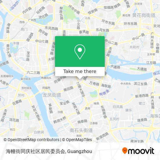 海幢街同庆社区居民委员会 map