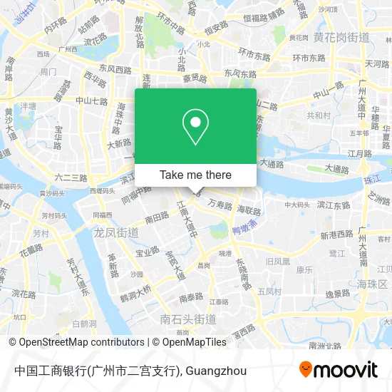 中国工商银行(广州市二宫支行) map