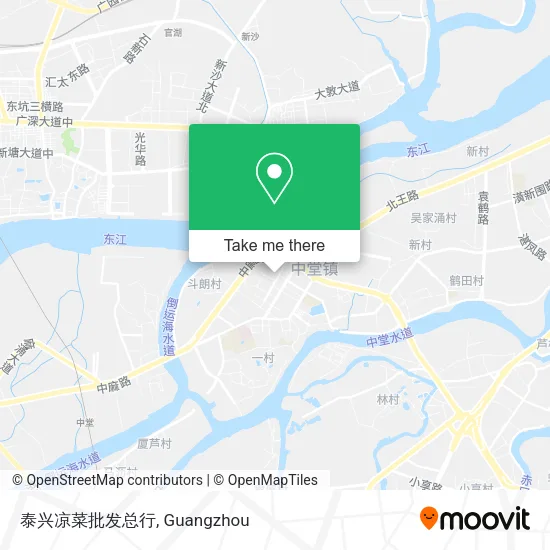 泰兴凉菜批发总行 map
