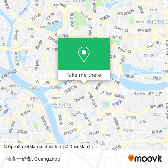 德高干砂桨 map