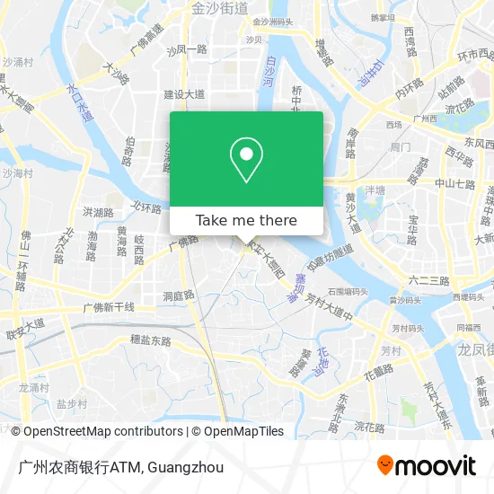 广州农商银行ATM map