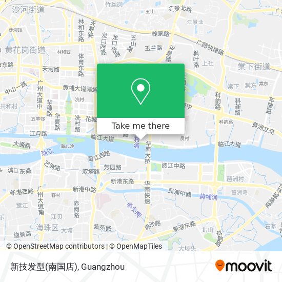 新技发型(南国店) map