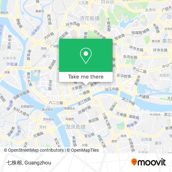 七株榕 map