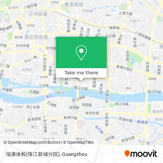 瑞康体检(珠江新城分院) map