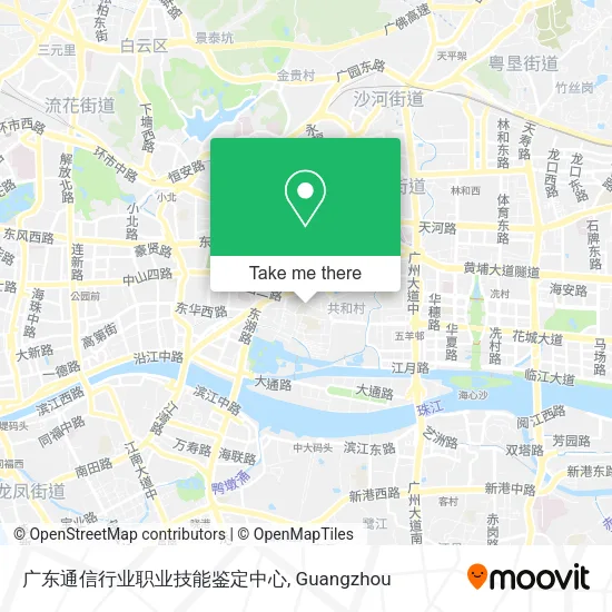 广东通信行业职业技能鉴定中心 map