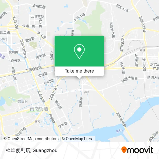 梓煌便利店 map