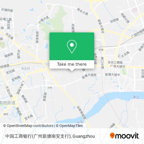 中国工商银行(广州新塘南安支行) map