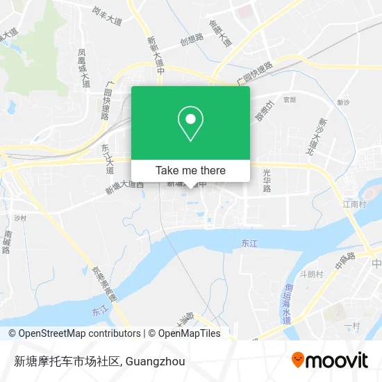新塘摩托车市场社区 map