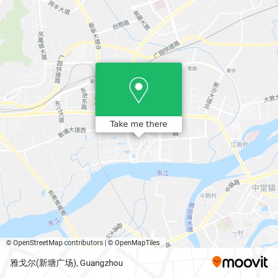 雅戈尔(新塘广场) map