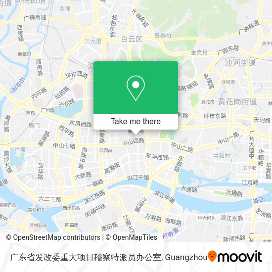 广东省发改委重大项目稽察特派员办公室 map