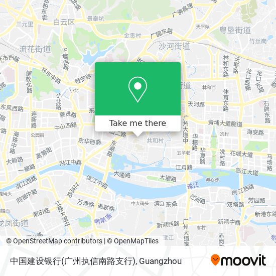 中国建设银行(广州执信南路支行) map